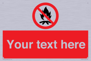 Custom prohibition No campfire